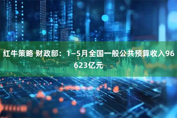红牛策略 财政部：1—5月全国一般公共预算收入96623亿元