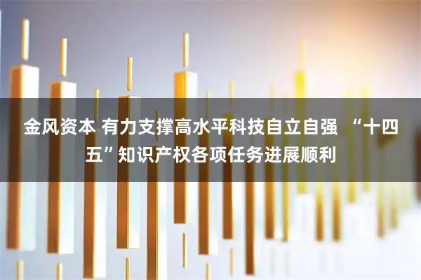 金风资本 有力支撑高水平科技自立自强  “十四五”知识产权各项任务进展顺利